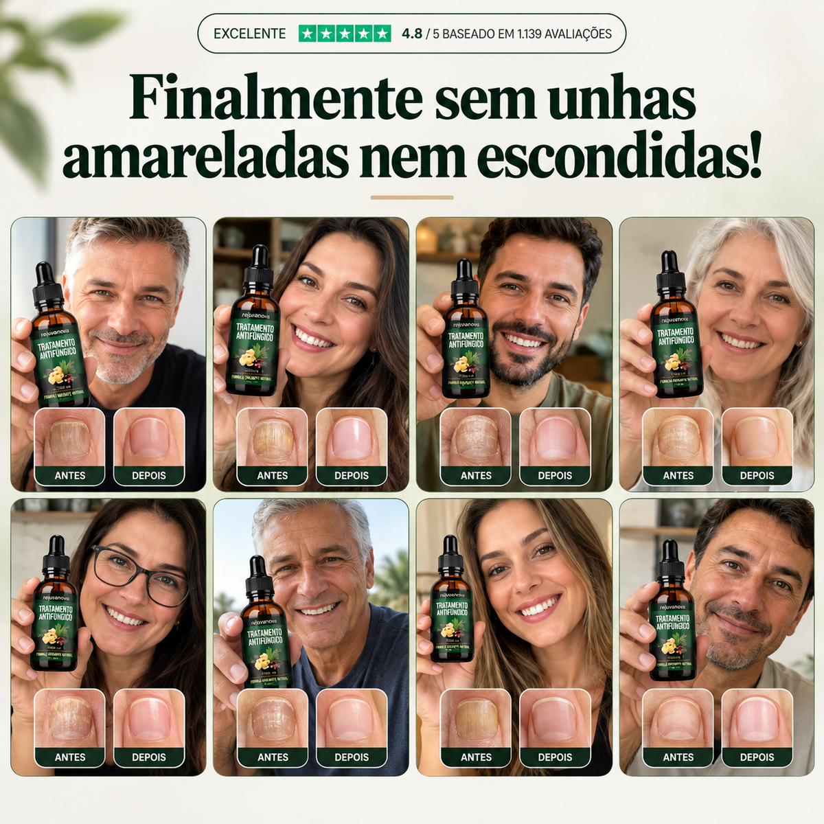 O verniz nunca chegou ao sítio onde o fungo vive. Este óleo foi feito para lá chegar.